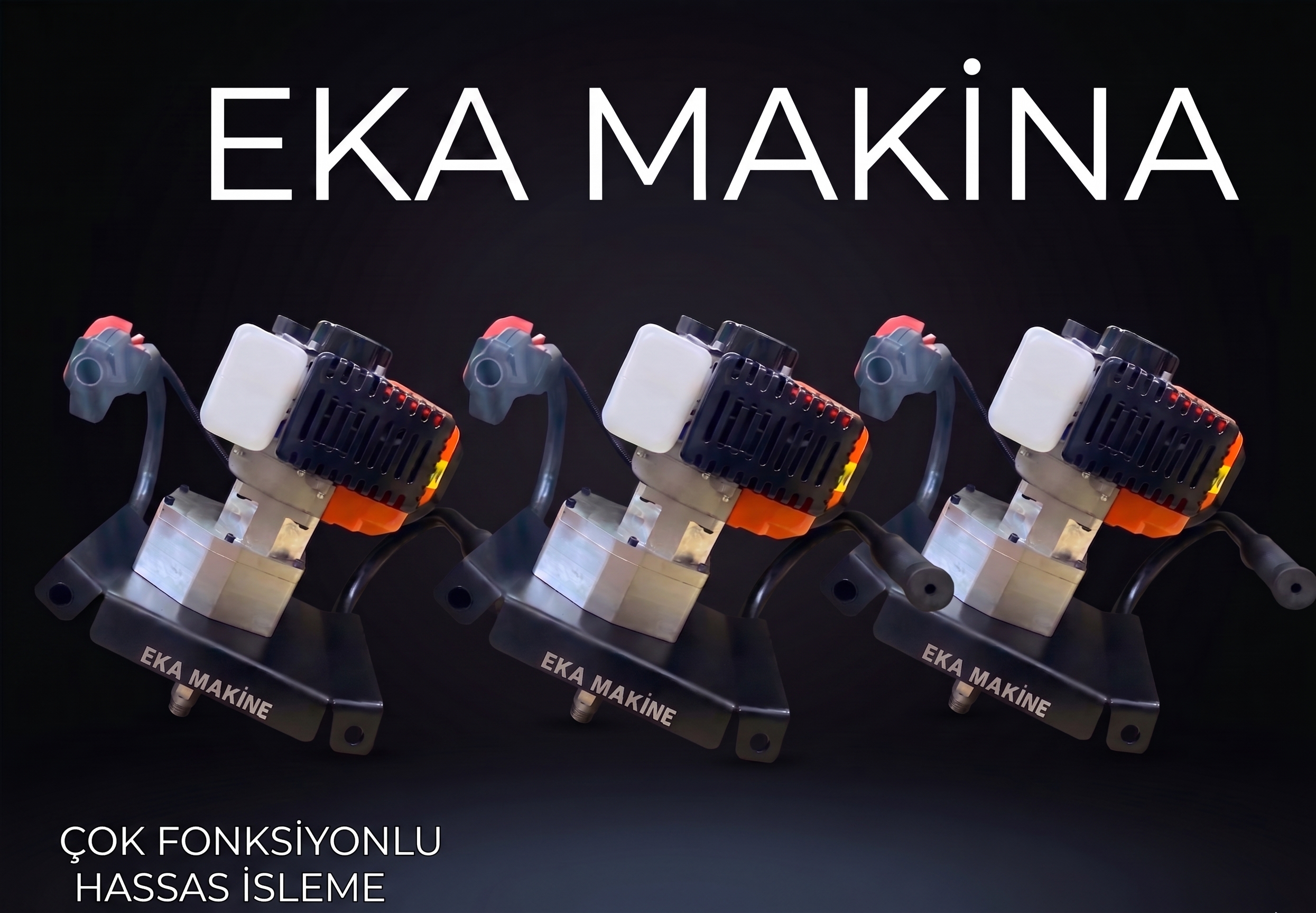 EKA VEGA 3.5HP GÜÇLENMİŞ ŞANZIMANLI BENZİNLİ KAROT & EL SONDAJ 5 MT SET